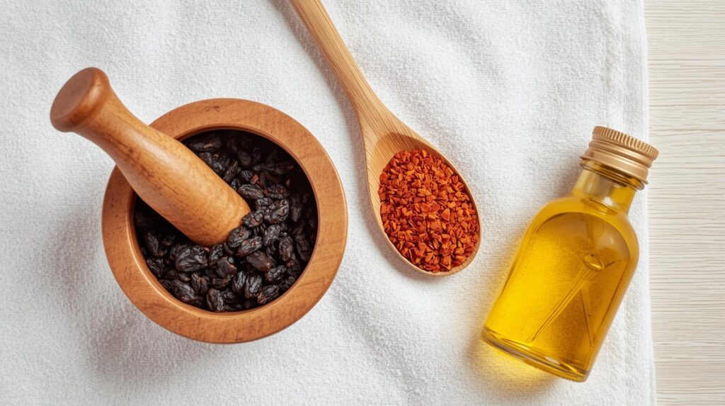 topuk dikeni nasıl geçer kuru üzüm ve pul biber kürü