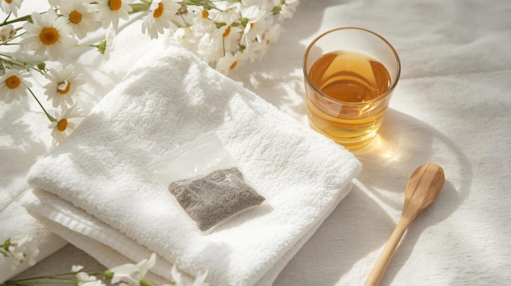 göz kaşıntısına ne iyi gelir çay pansumanı evde çözüm