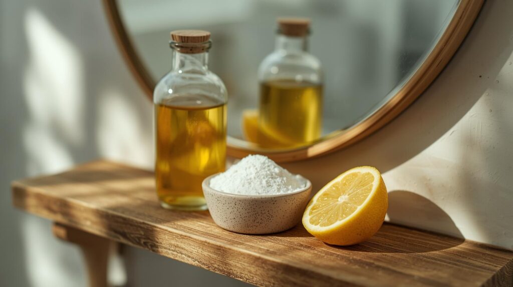 kepek nasıl geçer elma sirkesi ve karbonat