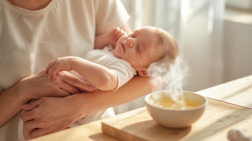 Bebeklerde hırıltı ve öksürük tedavisi için evde uygulanabilecek doğal yöntemler